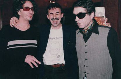 Fito Páez, Joaquín Carbonell y Joaquín Sabina en Zaragoza