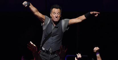 Bruce Springsteen, durante un concierto esta semana en Los &Aacute;ngeles.