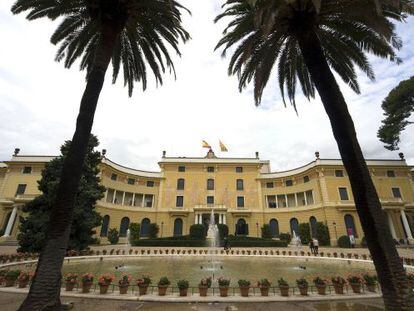 Palacio de Pedralbes, sede de la Uni&oacute;n por el Mediterr&aacute;neo. 