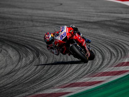 Jorge Martín, piloto del Ducati Pramac, en el circuito de Spielberg.