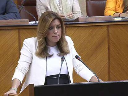 El Parlamento de Andalucía dice ‘no’ a Susana Díaz