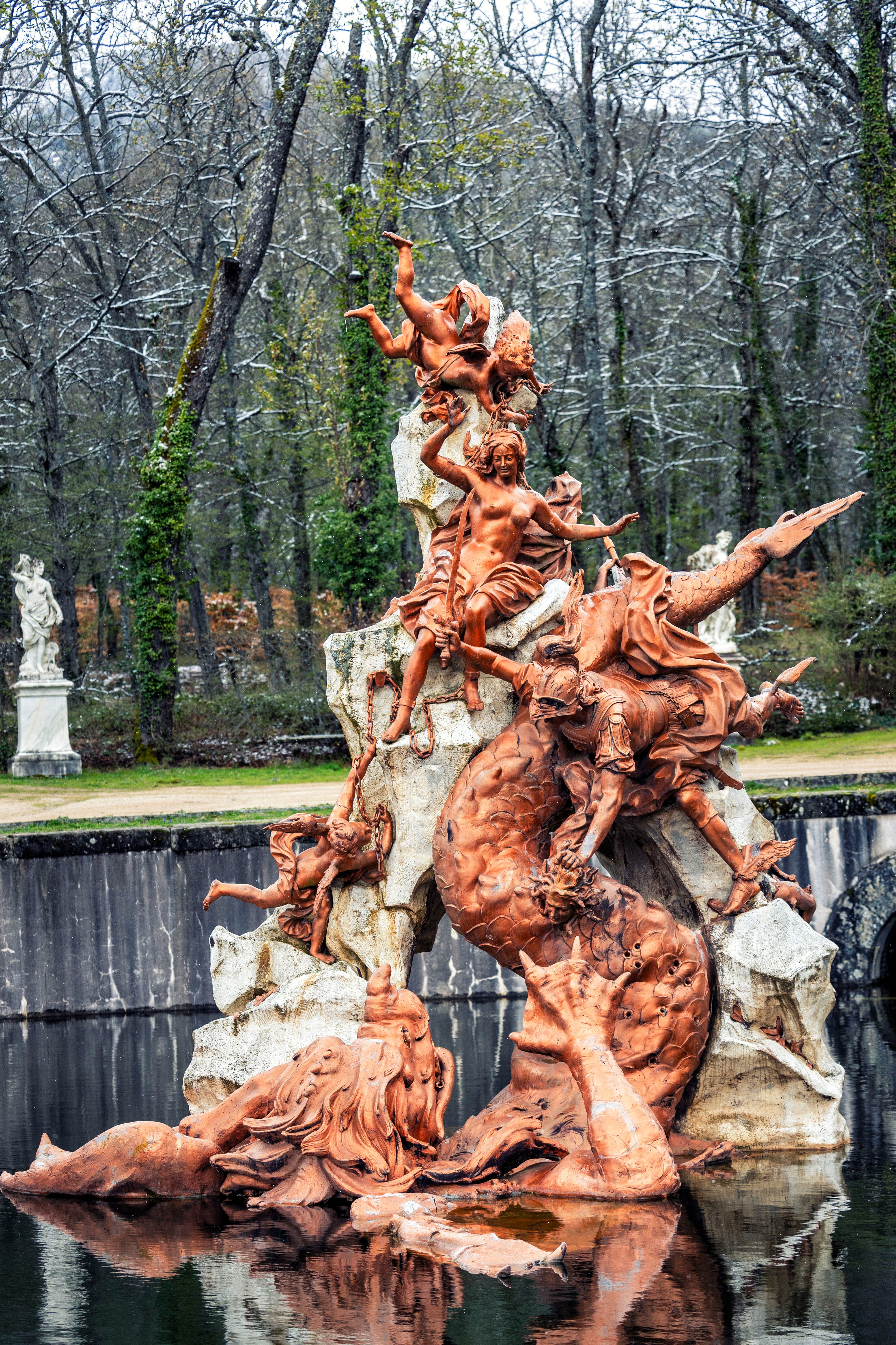 Un chorro de agua de 37 metros de altura para celebrar los 300 años del Palacio de La Granja
