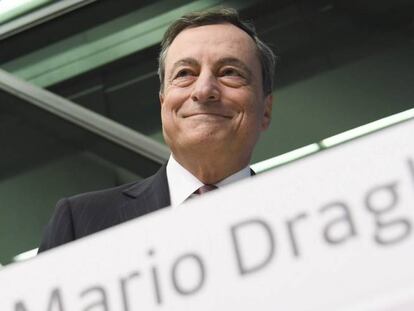 Mario Draghi, presidente del BCE.