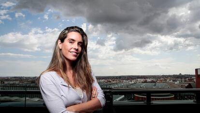 Ona Carbonell, en la terraza del Hotel Only You de Atocha, días después de anunciar su retirada.