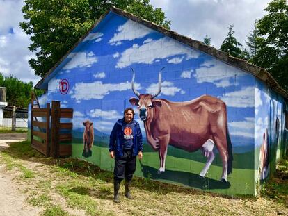José Portas en Fisterra Bovine World / Capel