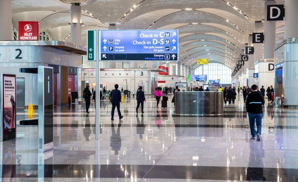 Terminal del nuevo aeropuerto de Estambul.