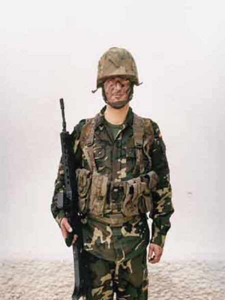 Aspirante a reservista voluntario en el ejercito de tierra.