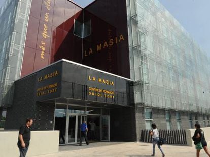 Instalaciones de La Masia en Barcelona. 