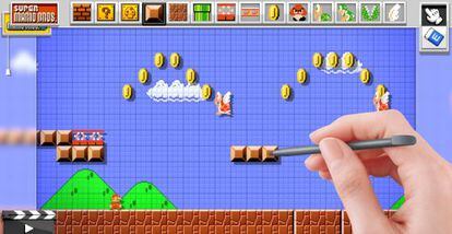 Una imagen de 'Super Mario Maker', el háztelo-tu-mismo de esta saga.