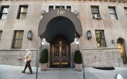 El emblem&aacute;tico edificio en el que se encuentra la embajada de Francia en Nueva York.