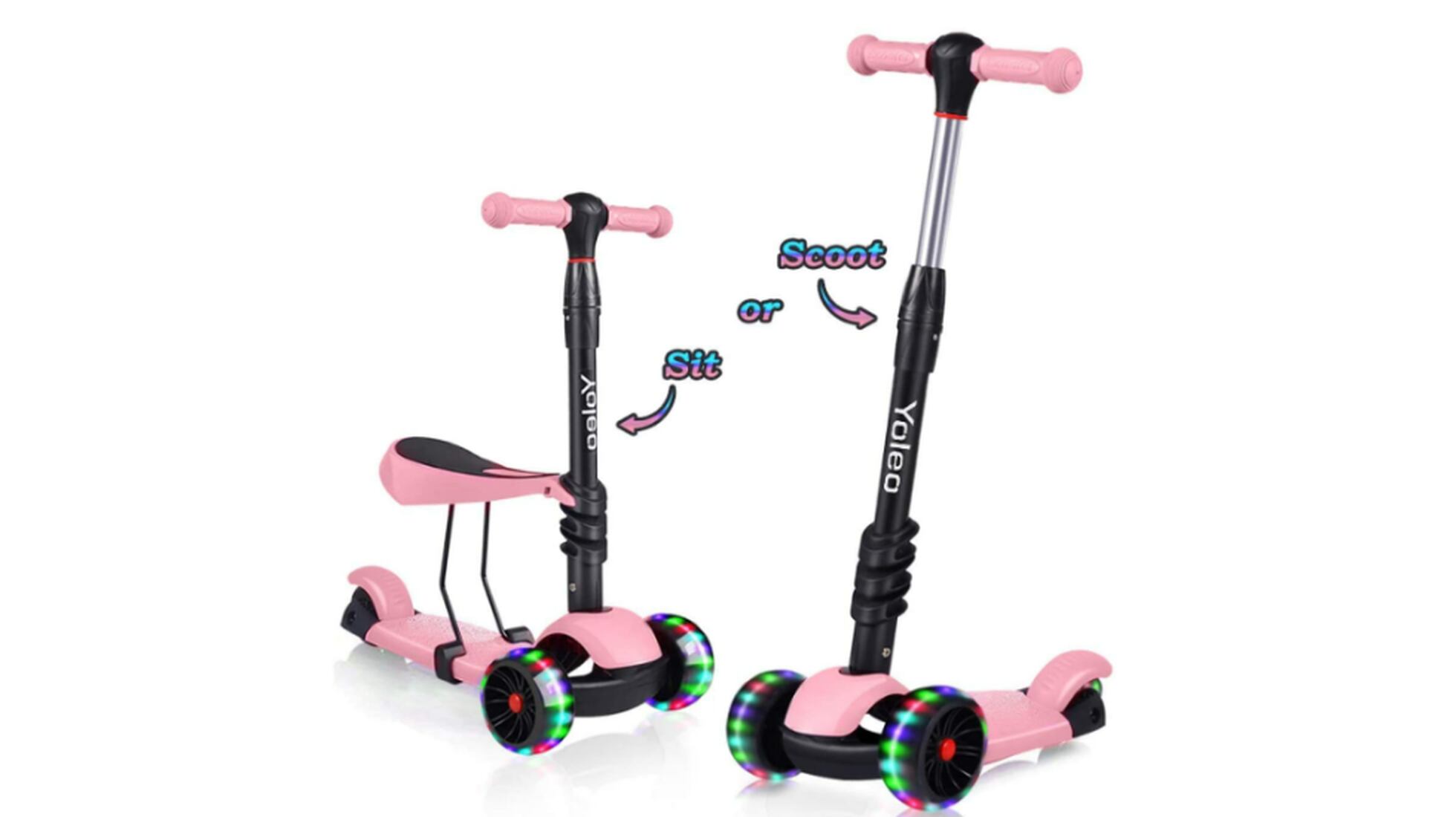 Patinete Con Asiento Para Niños De 3-12 Años. Patín Scooter Infantil. con  Ofertas en Carrefour