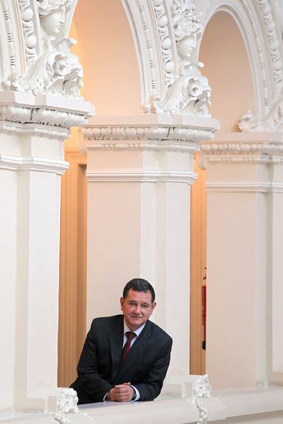Carlos Castresana, en la sede de la Fiscalía General del Estado, el pasado miércoles.