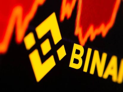 Logotipo de Binance.