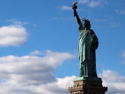 La estatua de la Libertad, en Nueva York.
