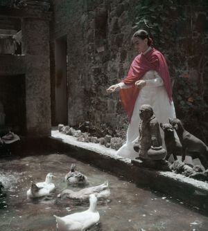 Frida Kahlo en México en una foto tomada entre 19848 y 1952.