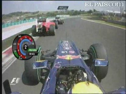 Alonso termina segundo. Primero es Webber y tercero Vettel