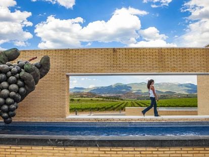 El Museo Vivanco, en Briones (La Rioja), un proyecto del arquitecto Jesús Mariño Pascual. 