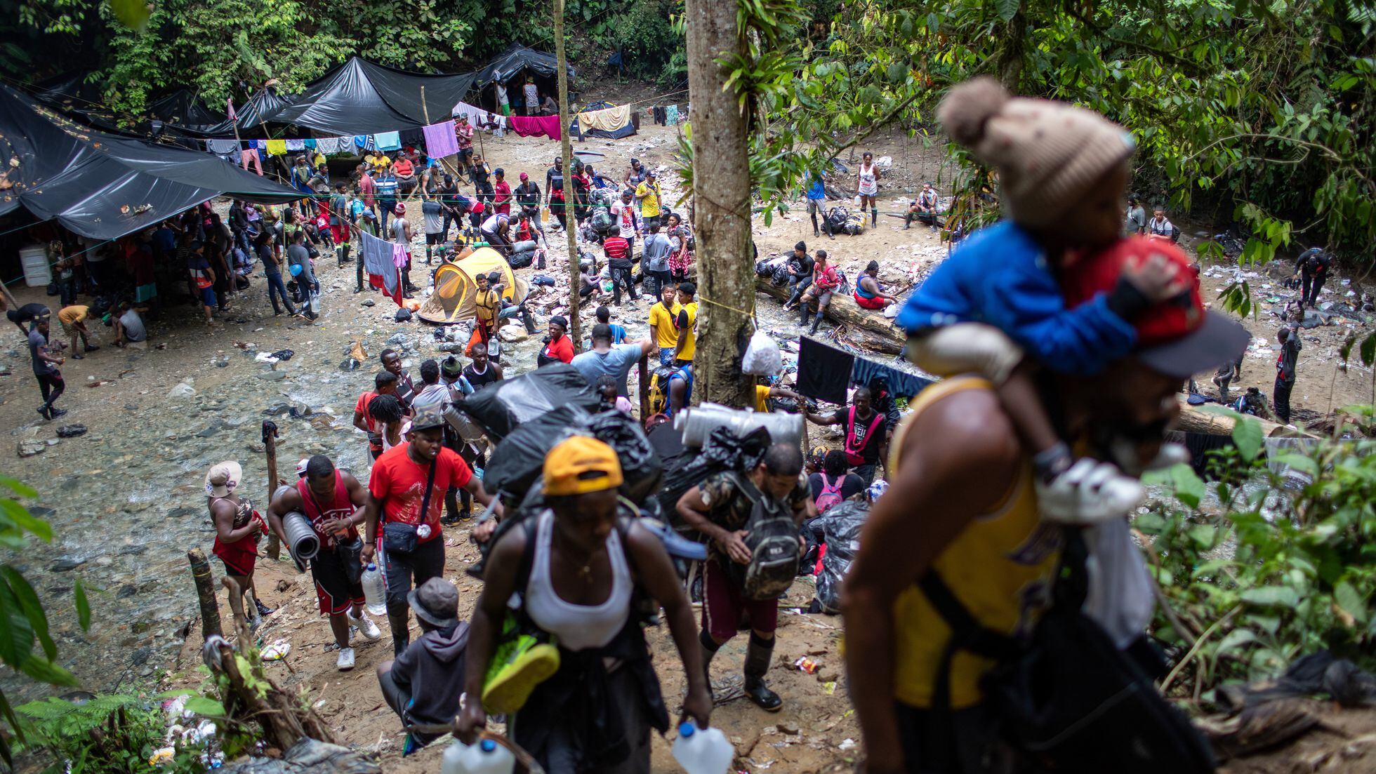 El infierno de los migrantes venezolanos en la selva del Darién |  Internacional | EL PAÍS