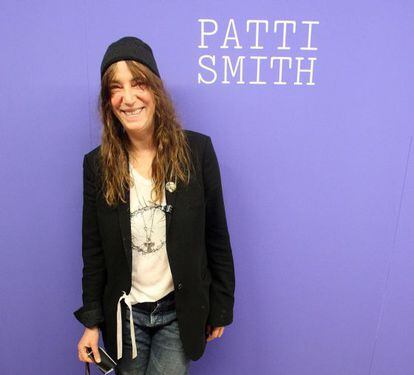 La cantante norteamericana Patti Smith en una imagen tomada en Sant Feliu de Guixols en 2010/ 
