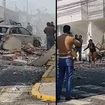 Videos de redes sociales muestran explosión en Toluca el 25 de mayo 2023.