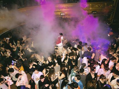 Una sesión en el Cha Cha Club de Madrid.