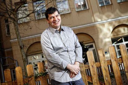 El director Pierre Schoeller en el Instituto Franc&eacute;s de Madrid. 