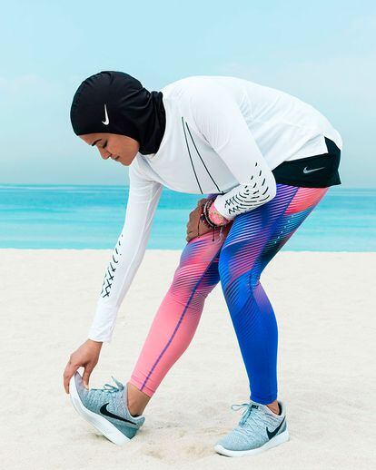Nike venderá en 2018 prendas con hiyab incorporado.