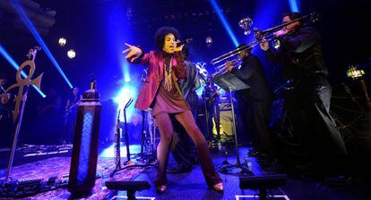 Prince, durante una actuación en 2014.