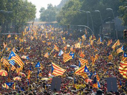 Celebració de la Diada Nacional de Catalunya.