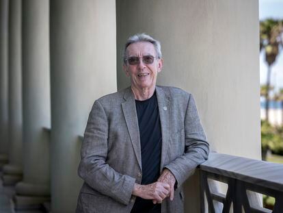 El investigador francés Jean-Pierre Sauvage, ganador del Nobel de Química, en un hotel de Valencia, a principios de junio.