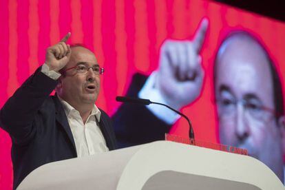 Miquel Iceta, candidato a la Generalitat de Catalunya por el PSC.