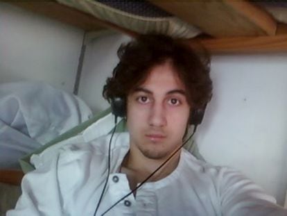 Dzhokhar Tsarnaev en esta foto de archivo presentada por la Oficina del Fiscal Federal en Boston, Massachusetts.