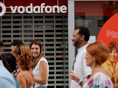 Tienda de Vodafone en Ronda (Málaga).