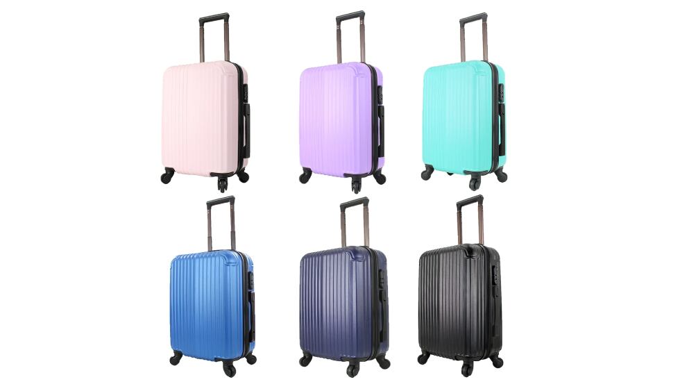 Un modelo de maleta resistente y a la venta en varios colores.