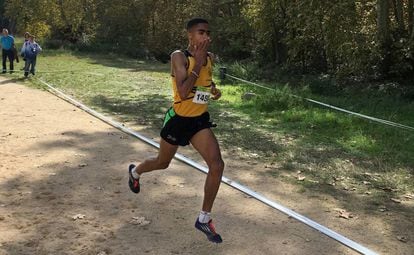 El atleta Abdessamad Oukhelfen.