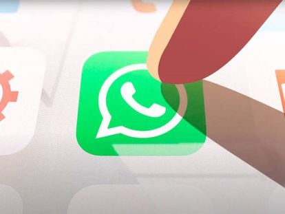 El icono de WhatsApp