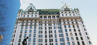 Hotel Plaza de Nueva York, de la cadena Fairmont.