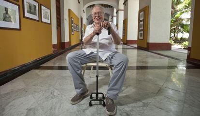 Carlos Rodríguez Núñez, de 77 años, hizo la travesía a México con dos años.