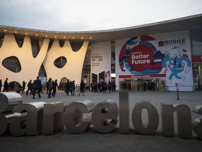 El MWC de 2018, en Barcelona.