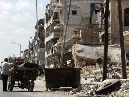 La ciudad de Alepo, Siria, el 9 de septiembre