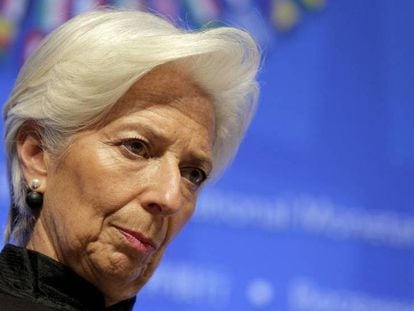 Christine Lagarde, directora gerente del FMI, el pasado abril.