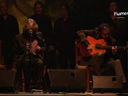 El cantaor José Mercé partició en noviembre en el homenaje al tocaor Moraíto Chico que tuvo lugar en Jerez. El mismo que se celebró anoche en Madrid. En él estuvieron también otros artistas como Diego El Cigala, Miguel Poveda, Niña Pastori, Antonio el Pipa o La Macanita, así como su hijo Diego del Morao.