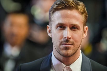 Ryan Gosling y su mirada afilada, en el Festival de cine de Cannes (2014).