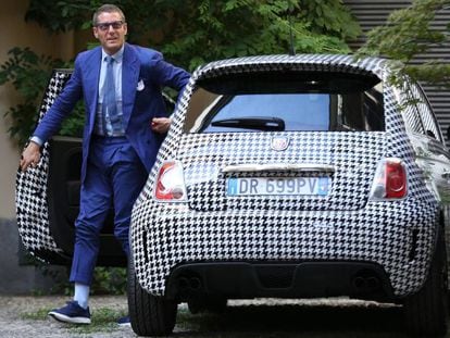 Lapo Elkann, a su llegada al evento de &#039;Vogue&#039;.