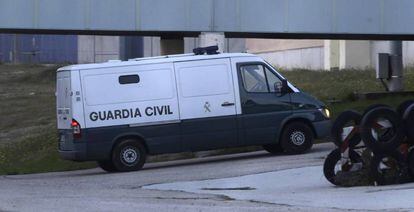 Un furgón de la Guardia Civil en una imagen de archivo.