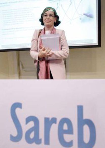 La presidenta de Sareb, Belen Romana.