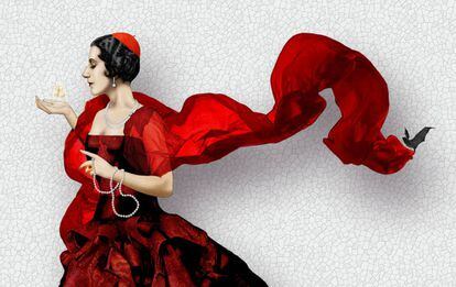 Cartel de 'Lucrezia Borgia', de Gaetano Donizetti, en Les Arts de Valencia.
