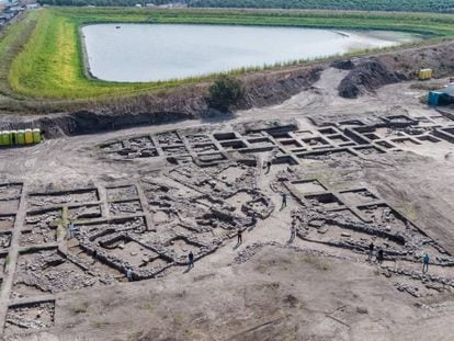 En vídeo, la excavación en En Esur, megalópolis de la Edad del Bronce descubierta en Israel.
