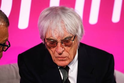 Bernie Ecclestone a Londres.