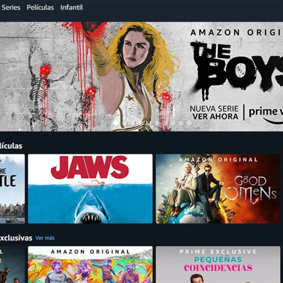 Amazon prime cheap video lista peliculas